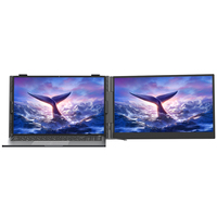 Moniteur portable Blackview SCM6 14 pouces, écran unique 1920*1080P 60Hz, extension d'écran pour ordinateur portable, type-C, compatible MAC/Windows/Android/Linux/Chrome OS