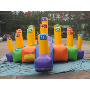 Anneaux gonflables interactifs pour enfants et adultes, <span class=keywords><strong>jeu</strong></span> de lancer avec différentes tailles, nouveauté 2020 - Product Image 6