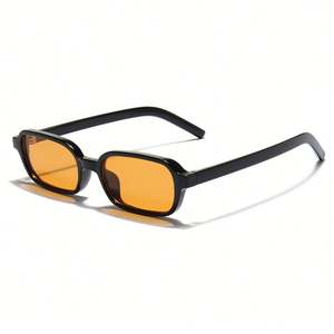 Gafas de Sol Personalizadas con Logotipo, Moda 2025, Estilo Punk Verde, Protección UV400, Rectangulares Pequeñas, para Hombre y Mujer - Product Image 5