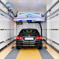 Machine de lavage de voitures entièrement automatique sans contact D03 D04, prise en charge de l'intégration du système de paiement, fonctionnement autonome pour site commercial