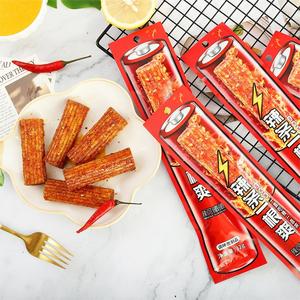 คลาสสิกเอเชียร้อน chewy ขนมขบเคี้ยวข้าวสาลีแท่งเผ็ดและเค็มกับความร้อนเข้มข้นบรรจุในถุง - Product Image 3