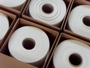 Hoch temperatur beständiges 1260 Keramik faser papier Feuer beständiges anorganisches Keramik faser papier