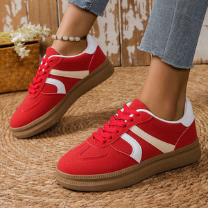 Xuanhui <span class=keywords><strong>2025</strong></span> chaussures femmes baskets nouveau <span class=keywords><strong>Design</strong></span> rétro à lacets grosses chaussures pour dames - Product Image 2