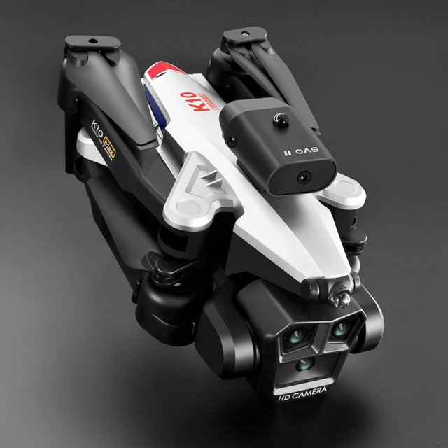 K10 Max Drone 4k HD Camera Obstacle Avoidance LED Lights Foldable Remote Control 5G WIFI Mini GPS FPV Brushless Motor