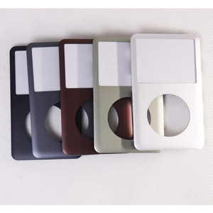 Façade noire, argentée et grise avec bouton pour boîtier avant <span class=keywords><strong>Classic</strong></span> 6e/6,5e/7e génération (80 Go/120 Go/160 Go) - Product Image 4