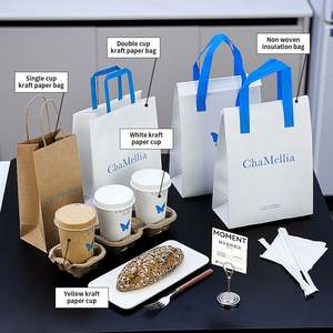 Custom Printed Logo Coffee Aluminum Foil Non-Woven Cooler <b>Bag</b> Insulated Thermal Takeaway Lunch Food Delivery <b>Bag</b> Keeps Food Warm - Product Image 5