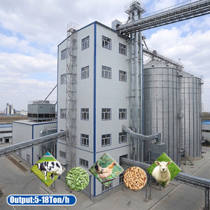 Système de fabrication d'aliments pour animaux clé en main, équipement d'usine de granulés d'aliments pour animaux laitiers - Product Image 5