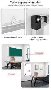 Tableau mural personnalisable à <span class=keywords><strong>prix</strong></span> d'usine tableau vert coulissant avec gomme en MDF - Product Image 2