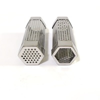 Tube de fumage portable en acier inoxydable 304 de haute qualité pour barbecue, fumoir à fumée chaude et froide, fabriqué en Chine
