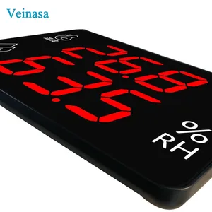 เครื่องวัดอุณหภูมิดิจิตอลแบบติดผนังหน้าจอแสดงผลอุณหภูมิและความชื้นแบบ AS106A - Product Image 3