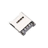 Support de carte Micro SIM numérique JME 18H à 6 broches, type flip, résistant aux hautes températures, fabriqué en Chine