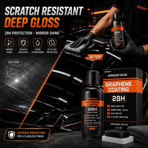 CARZONEX Revêtement au graphène 28H 1000ml 130 °   Miroir d'angle Water Angle Shine 120GU, facile à nettoyer, protection de peinture 10 ans - Product Image 2