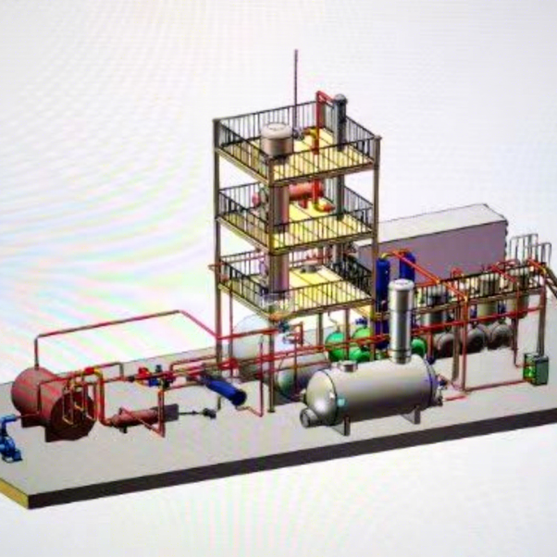 Using Pyrolysis Oil Crude Oil and