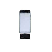 Lecteur RFID portable UHF Vanch VH-P12 pour téléphone portable Android 11, smartphone, USB, lecteur RFID de poche le plus petit, ABS, ISO18000-6C