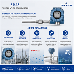 3144S Digital <b>Temperature</b> <b>Controller</b> Dual Input RTD Thermocouple High Accuracy 4-20mA HART Protocol Industrial Process OEM IP66 - Product Image 2