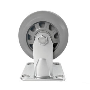 300kg Carga De Borracha Recipiente Roda Cinto Tipo Rotativo Para Móveis Movendo Roda Pneumática - Product Image 1