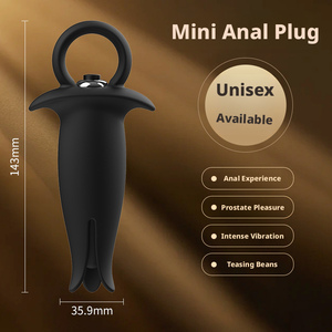 Nuovo Arrivo: Plug Anale in Silicone Vibrante, Massaggiatore Anale per Uomini <span class=keywords><strong>e</strong></span> Donne, Giocattoli Sessuali per Adulti - Product Image 4