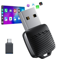 Adaptador Inalámbrico Carplay Mini Wooboobox, Conexión Rápida USB, Universal para Estéreo de Auto, AI Plug-and-Play, Android Auto, Nuevo