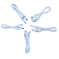 Cable de carga USB DC 5V para lámpara de escritorio, enrutador de juguete y otros dispositivos, cables de alimentación, cables y conjuntos de cables, tamaños 5,5/4,0/3,5/2,5