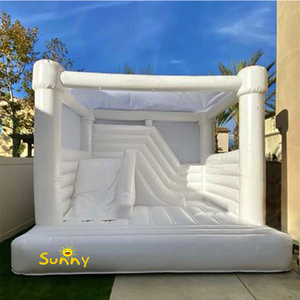 <span class=keywords><strong>Inflatable</strong></span> đám cưới Bouncer lâu đài với bóng hồ bơi trượt Pit và Jumper trượt cho trẻ em 'bouncy vui vẻ - Product Image 5