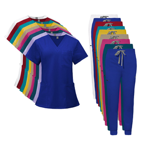 Tissu TRS populaire Type unisexe couleur vive gommages gommages médicaux uniforme infirmière hôpital uniformes ensembles - Product Image 1