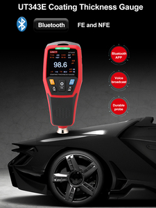 Jauge d'épaisseur de peinture numérique pour voiture UNI-T UT343E, testeur de peinture 2000 couches avec lampe de poche Bluetooth - Product Image 3