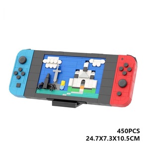 Set de Bloques de Construcción para Armar una Consola de Juegos Retro, Modelo Switch, Juguete Coleccionable para Adultos - Product Image 5