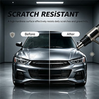 Film de protection décoratif pour voiture UPTF, rouleaux de film PPF couleur brillante pleine longueur 1,52*3M, film protecteur de peinture TPU teinté
