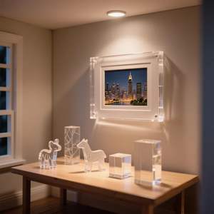 高品質カスタマイズ可能な透明アクリルプロモーションカードボックスは、保管収集と防塵に適しています - Product Image 3