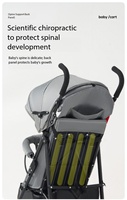 Poussette bébé - Poussette parapluie légère, pliable et portable