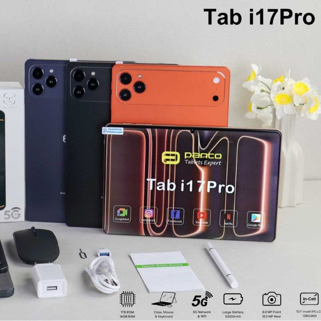 Panco Tabi17Pro Business Use Tablet 10.1 Memory 4gb+32GB MTK New Wholesale SIM+WiFi Orange High-end Configuration