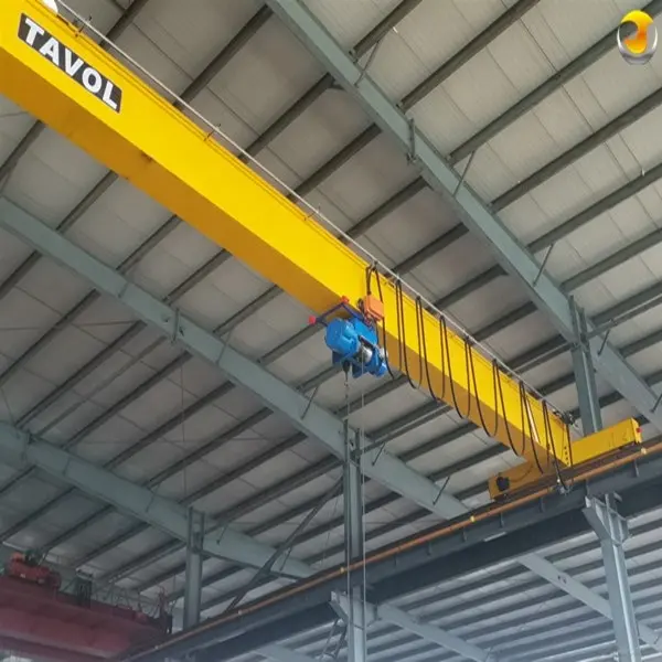 Monorail Bridge Crane 5 ton 7.5 ton Single Beam Overhead Crane Lifting Equipment for Factory