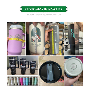 Vaso de paja con tapa de 40 oz, taza de café con aislamiento al vacío de acero inoxidable y taza, venta al por mayor, taza de café térmica <span class=keywords><strong>Tumblr</strong></span> a granel, logotipo personalizado - Product Image 6