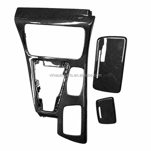 Panel de Cambio de Consola Central Interior de Fibra de Carbono Real de Repuesto para <span class=keywords><strong>BMW</strong></span> <span class=keywords><strong>F10</strong></span> <span class=keywords><strong>M5</strong></span> 2012-2016 - Product Image 1
