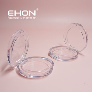 Hộp Phấn Má Trong Suốt Rỗng Hộp Phấn Nhỏ Gọn Hộp Phấn Mắt Bao Bì Mỹ Phẩm - Product Image 2