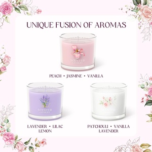 Coffret Cadeau <span class=keywords><strong>de</strong></span> Bougies Parfumées Direct Usine, Pot en Verre, <span class=keywords><strong>Cire</strong></span> <span class=keywords><strong>de</strong></span> <span class=keywords><strong>Soja</strong></span> pour Anniversaire, Mariage, Fête des Mères, Vente en Gros, Logo Personnalisé, ODM, OEM - Product Image 3