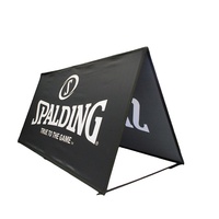 Benutzer definierte 7ft * 3ft Outdoor Folding doppelseitige Rechteck vertikale Linie quadratische Pop-up-Banner für den Sport