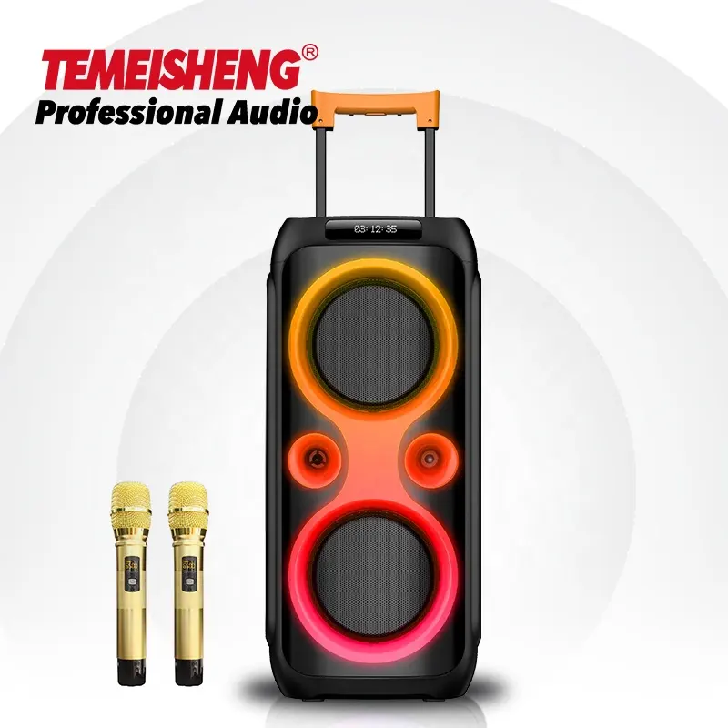 2022 New tower speaker TMS-1012 wireless BT Function USB Audio Line and TF card input party speaker