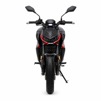 72V 3000W Mid Drive Electric Dirt Bike Motorcycle Chain Transmission Dual Disc ABS up 140km/h Gold Front Fork for Adult Riders