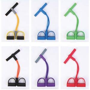 Corda Elastica Multifunzione per <span class=keywords><strong>Esercizi</strong></span> di <span class=keywords><strong>Fitness</strong></span>, Yoga e Palestra con Pedale per Mani e Piedi - Product Image 6