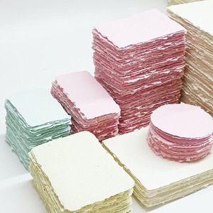 Hot Selling Solid Color Seed Paper Specialty Card Invitation Ticket Planting Germination Gift Card