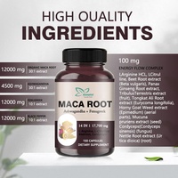 Prix de gros : Capsules de poudre de racine de Maca et Capsules d'Ashwagandha les plus puissantes pour hommes, pour l'amélioration de la performance sexuelle et comme supplément énergétique