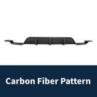 Diffuseur arrière et spoiler de pare-chocs pour BMW X3 G01 Pré-LCI 2018-2021 M Sport, motif fibre de carbone, kit carrosserie, vente en gros