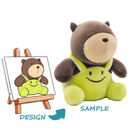 Boîte mystère en peluche super douce personnalisée avec rembourrage en coton PP - Cadeau promotionnel pour tous les âges