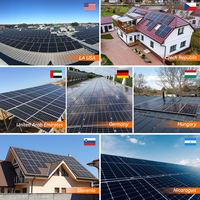 Panneaux Solaires Bifaciaux 550W 500W 590W Monocristallins, Kit Complet pour Maison