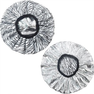 Capuchon d'huile de cuisson en feuille d'étain pour soins des cheveux Capuchon de film <span class=keywords><strong>auto</strong></span>-<span class=keywords><strong>chauffant</strong></span> Capuchon de douche imperméable à double couche - Product Image 4