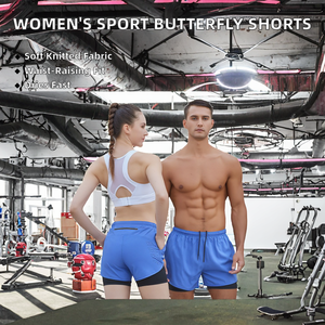 Shorts Deportivos de Tenis para Mujer, de Secado Rápido, Transpirables, con Forro, Spandex, Verano, 2 en 1, para Gimnasio, Yoga, Correr - Product Image 2