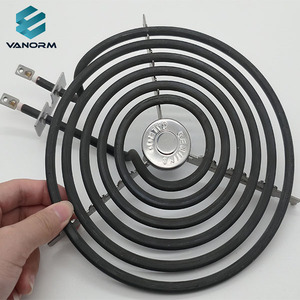 230V 2500W Điện phạm vi Burner 8 inch 6 biến bề mặt yếu tố làm nóng yếu tố điện bếp Burner thành phần - Product Image 1