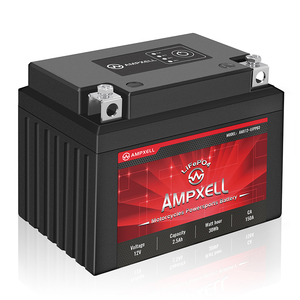 แบตเตอรี่มอเตอร์ไซค์แบบจั๊มพ์สตาร์ท LPF Low Temp Cell 12v 2.5Ah แบตเตอรี่ตะกั่ว-กรดทดแทน พร้อม 75CCA และ Smart BMS อายุการใช้งานยาวนาน 12v 2.5ah Lifepo - Product Image 2