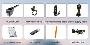 ACARCAM 4k Dash Cam Enregistreur vidéo avant et arrière G-sensor Recorder Super Night View GPS & APP WIFI Connecté <span class=keywords><strong>pour</strong></span> <span class=keywords><strong>PEUGEOT</strong></span> <span class=keywords><strong>308</strong></span> - Product Image 4